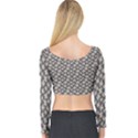 Little Spring Blossom  Long Sleeve Crop Top View2