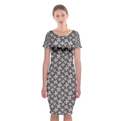 Little Spring Blossom  Classic Short Sleeve Midi Dress by ConteMonfreyShop