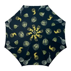 Vintage Vegetables Zucchini Golf Umbrella by ConteMonfreyShop