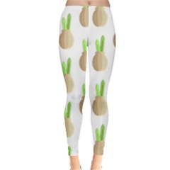 Succulent Vases  Leggings  by ConteMonfreyShop