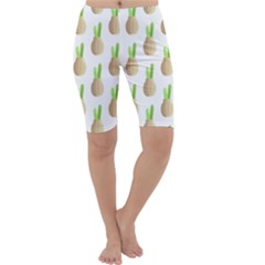 Succulent Vases  Cropped Leggings  by ConteMonfreyShop