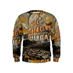 Colosseo Italy Kids  Sweatshirt by ConteMonfrey