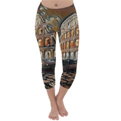 Colosseo Italy Capri Winter Leggings  by ConteMonfrey