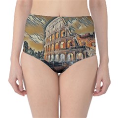 Colosseo Italy Classic High-waist Bikini Bottoms by ConteMonfrey