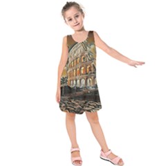 Colosseo Italy Kids  Sleeveless Dress by ConteMonfrey