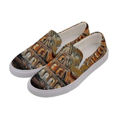 Colosseo Italy Women s Canvas Slip Ons by ConteMonfrey