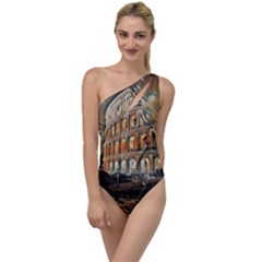 Colosseo Italy To One Side Swimsuit by ConteMonfrey