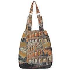 Colosseo Italy Center Zip Backpack by ConteMonfrey