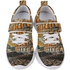 Colosseo Italy Kids  Velcro Strap Shoes by ConteMonfrey