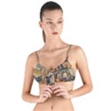 Colosseo Italy Tie Up Cut Bikini Top View1