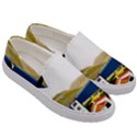 River Small Town Landscape Men s Canvas Slip Ons View3