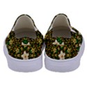 Flower Power And Big Porcelainflowers In Blooming Style Kids  Canvas Slip Ons View4