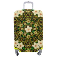 Flower Power And Big Porcelainflowers In Blooming Style Luggage Cover (medium) by pepitasart