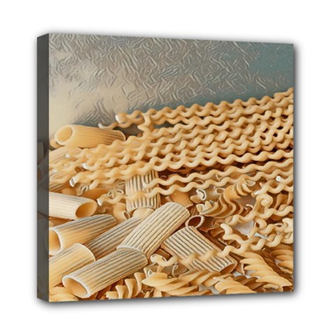 Pasta La Vista, Baby! - Italian Food Mini Canvas 8  X 8  (stretched) by ConteMonfrey