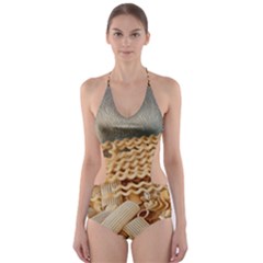 Pasta La Vista, Baby! - Italian Food Cut-out One Piece Swimsuit by ConteMonfrey