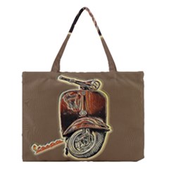 Beep, Beep! Vespa Lover Has Arrived! Medium Tote Bag by ConteMonfrey