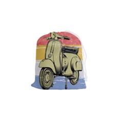 I`m Waiting On My Vespa Drawstring Pouch (small) by ConteMonfrey