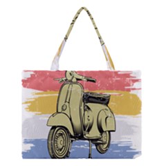 I`m Waiting On My Vespa Medium Tote Bag by ConteMonfrey