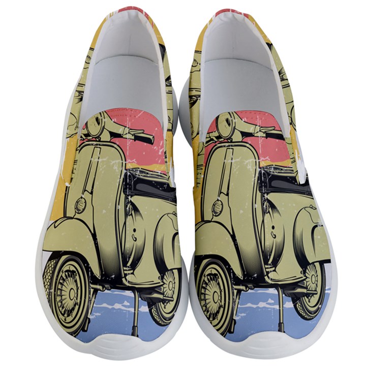 I`m Waiting On My Vespa Men s Lightweight Slip Ons