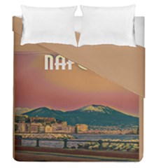 Red Summer Napoli - Vesuvio Duvet Cover Double Side (queen Size)