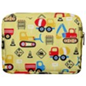 Seamless pattern vector industrial vehicle cartoon Make Up Pouch (Large) View2