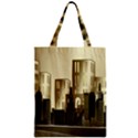 Architecture City House Zipper Classic Tote Bag View1