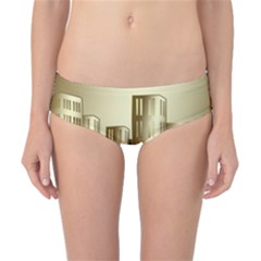 Architecture City House Classic Bikini Bottoms