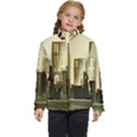 Architecture City House Kids  Puffer Bubble Jacket Coat View1