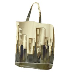 Architecture City House Giant Grocery Tote