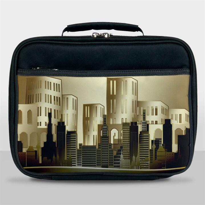 Architecture City House Lunch Bag