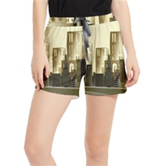 Architecture City House Women s Runner Shorts by Jancukart