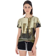 Architecture City House Open Back Sport Tee