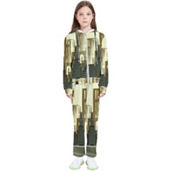 Architecture City House Kids  Tracksuit by Jancukart