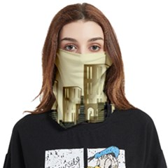 Architecture City House Face Covering Bandana (two Sides)