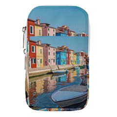 Boats In Venice - Colorful Italy Waist Pouch (large) by ConteMonfrey