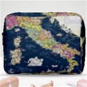 Map Italy Blue Make Up Pouch (Large) View1