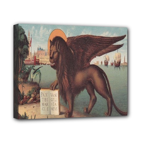 Lion Of Venice, Italy Canvas 10  X 8  (stretched) by ConteMonfrey