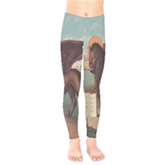 Lion Of Venice, Italy Kids  Leggings by ConteMonfrey