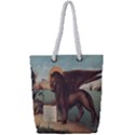 Lion of Venice, Italy Full Print Rope Handle Tote (Small) View1