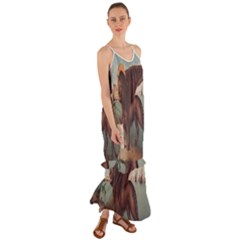 Lion Of Venice, Italy Cami Maxi Ruffle Chiffon Dress by ConteMonfrey