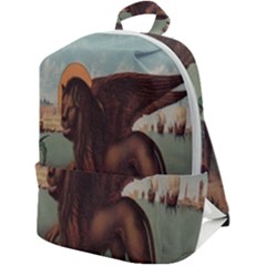 Lion Of Venice, Italy Zip Up Backpack by ConteMonfrey