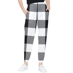 Black And White Plaided  Tapered Pants by ConteMonfrey