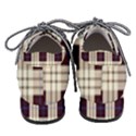 Gray, purple and blue plaids Pointed Oxford Shoes View4