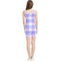 Cotton candy plaids - Blue, pink, white Women s Wrestling Singlet View2