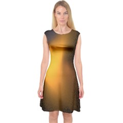 Gnarl Capsleeve Midi Dress by Sparkle