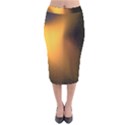 Gnarl Velvet Midi Pencil Skirt View1