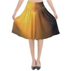 Gnarl Flared Midi Skirt by Sparkle