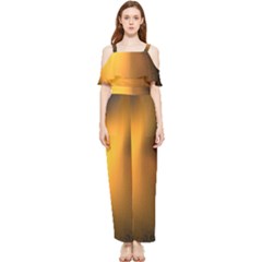 Gnarl Draped Sleeveless Chiffon Jumpsuit by Sparkle