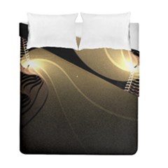 Lightfocus Duvet Cover Double Side (full/ Double Size)