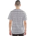 Small White Lines - Plaids Men s Sport Mesh Tee View2